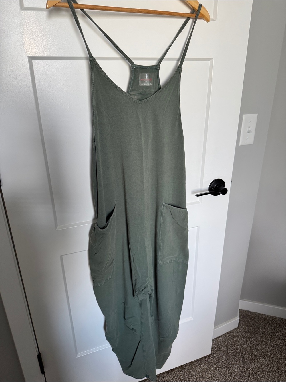 Free People Olive Green Hot Shot